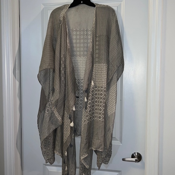 NWT Free People Boho Kimono Tassel - Picture 1 of 9